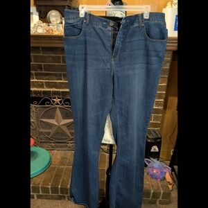 One 5 One Women's Straight Leg Jeans in Deep Blue